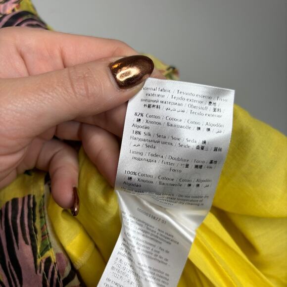 Red Valentino Floral Cotton Maxi Skirt - Picture 8 of 8